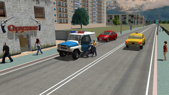 Real City Russian Car Driver 3D 10.1.1. Скриншот 5