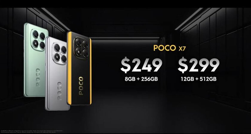 9 января компания Poco представила смартфоны серии Poco X7