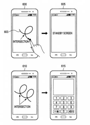 Новая технология разблокировки экрана от Samsung