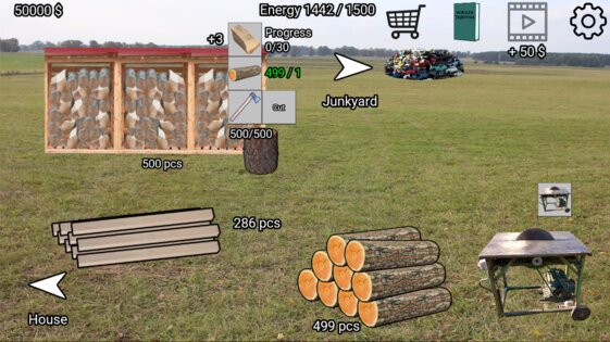 Hard Working Man 1.126.5. Скриншот 11