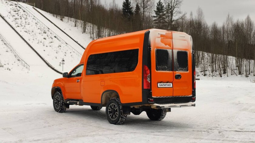 Представлены Kapitan 4x4 Kub и Kapitan 4x4 Prima: российские внедорожные фургоны