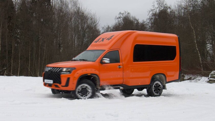 Представлены Kapitan 4x4 Kub и Kapitan 4x4 Prima: российские внедорожные фургоны