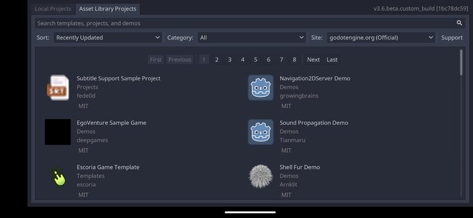 Godot Engine 4 4.5.1. Скриншот 3