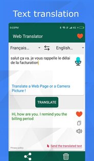 Web Translator 3.49. Скриншот 4