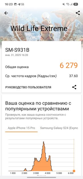 Минорное обновление с локальным ИИ и флагманским чипом: обзор Samsung Galaxy S25 — Производительность и тесты. 8