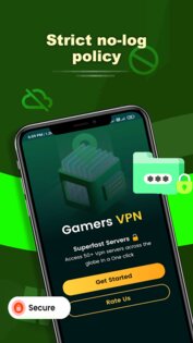 Gamers VPN 1.26. Скриншот 2