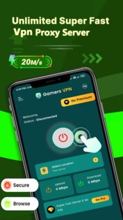 Gamers VPN 1.26. Скриншот 3