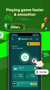Gamers VPN 1.26. Скриншот 5