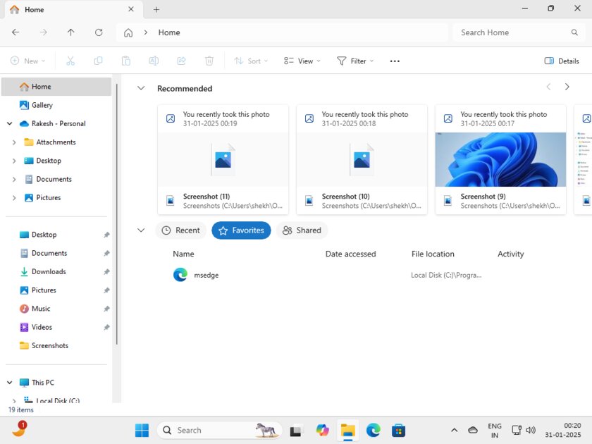 В «Проводник» Windows 11 добавили новую ленту рекомендаций: как выглядит