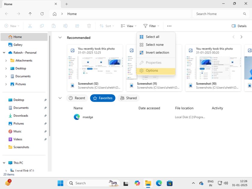 В «Проводник» Windows 11 добавили новую ленту рекомендаций: как выглядит