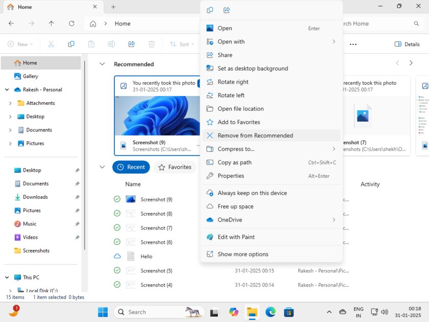 В «Проводник» Windows 11 добавили новую ленту рекомендаций: как выглядит