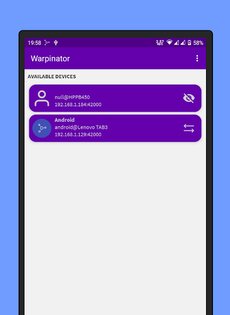 Warpinator 1.8.3. Скриншот 1