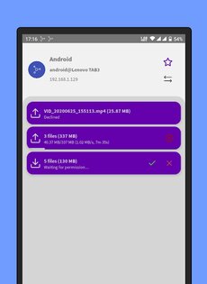 Warpinator 1.9. Скриншот 2