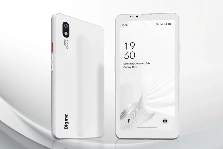 Представлен Bigme Hibreak Pro: белоснежный смартфон с экраном E Ink