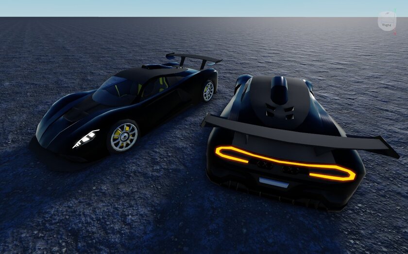 Геймер построил фотореалистичную модель Hennessey Venom F5 в Roblox