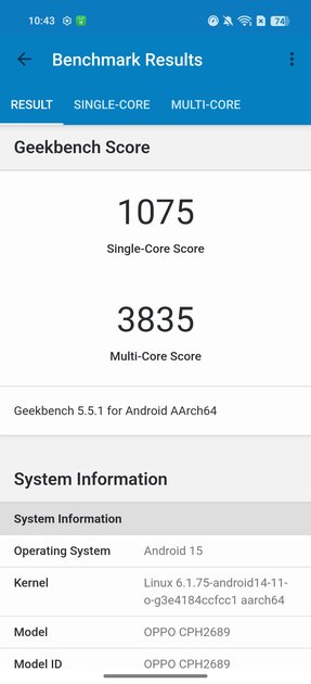 Дизайн — революция или приближение к идеям конкурентов? Обзор OPPO Reno 13 5G — Производительность. 18