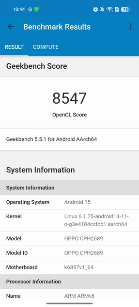 Дизайн — революция или приближение к идеям конкурентов? Обзор OPPO Reno 13 5G — Производительность. 19