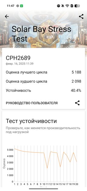 Дизайн — революция или приближение к идеям конкурентов? Обзор OPPO Reno 13 5G — Производительность. 34