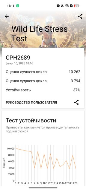 Дизайн — революция или приближение к идеям конкурентов? Обзор OPPO Reno 13 5G — Производительность. 35