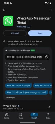 Google тестирует ИИ в Play Store. Можно будет расспросить его о приложениях