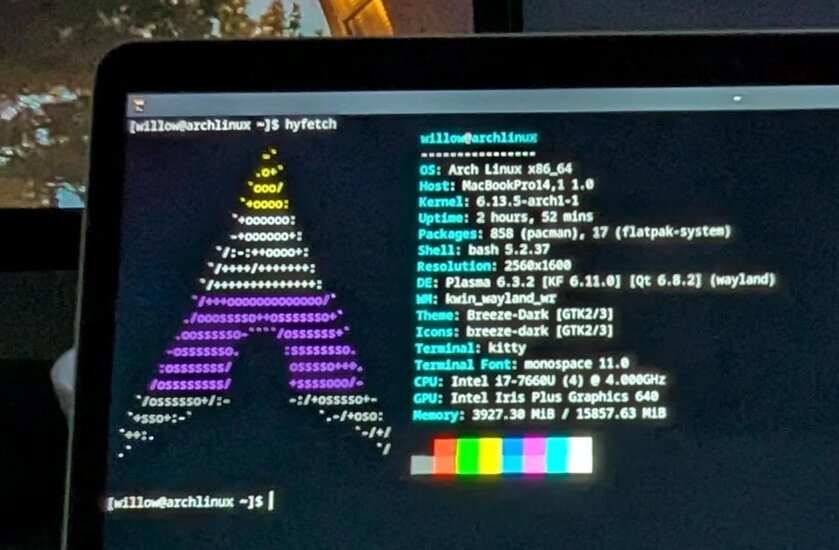 Энтузиасту понадобилось два месяца на то, чтобы запустить Arch Linux на своём MacBook