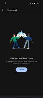Google убрала возможность делиться приложениями из Play Store