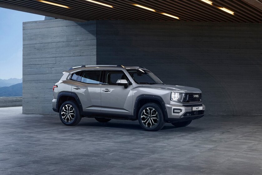 В России начали выпускать кроссоверы HAVAL H7, старт продаж этой весной