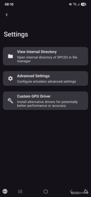 В PS3-эмуляторе RPCS3 для Android теперь настраивается ВСË: от разрешения до снепшотов