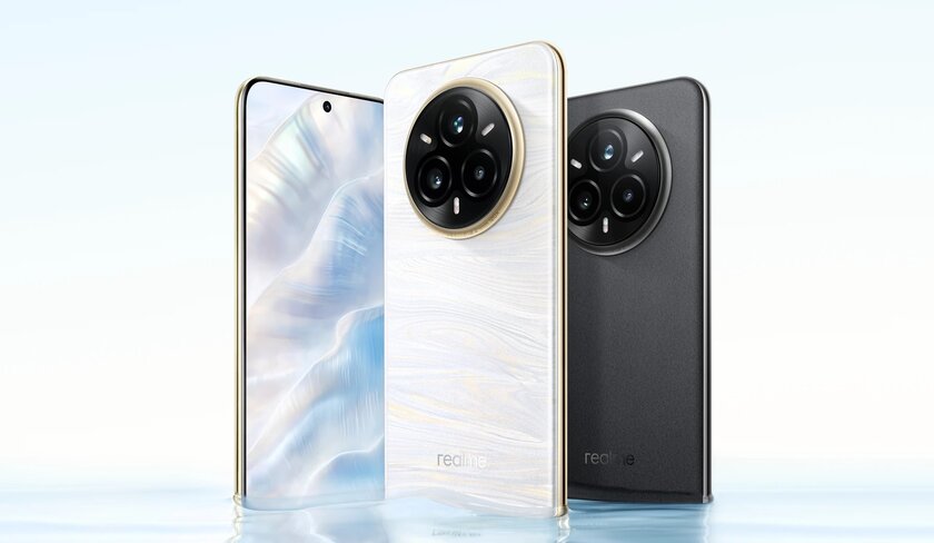 В России появились realme 14 Pro и 14 Pro+. Это те, что меняют цвет от температуры