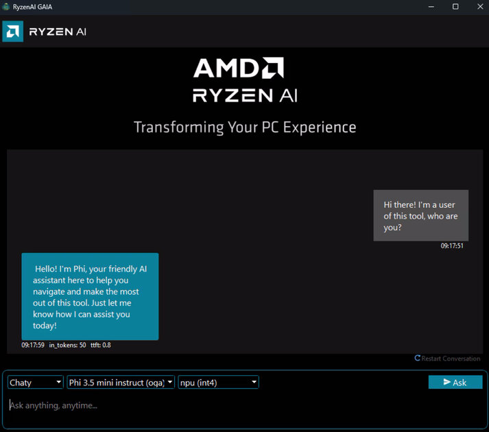 AMD выпустила Gaia: открытый софт для запуска больших языковых моделей на ПК