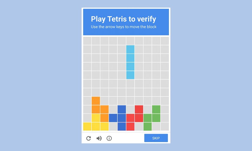 Серьёзно? CAPTCHA стала назойливее: теперь нужно 8 секунд играть с ИИ в мини-тетрис