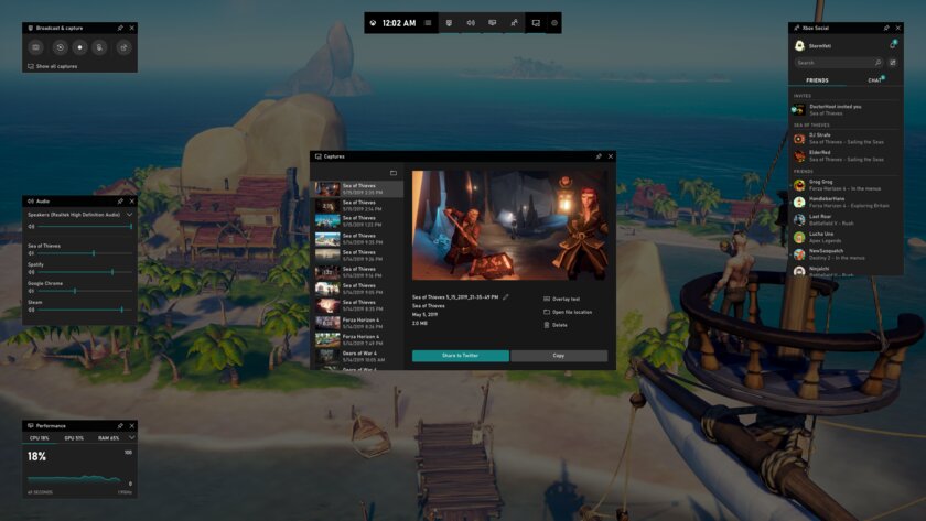Microsoft обновила Game Bar для Windows: интерфейс стал понятнее
