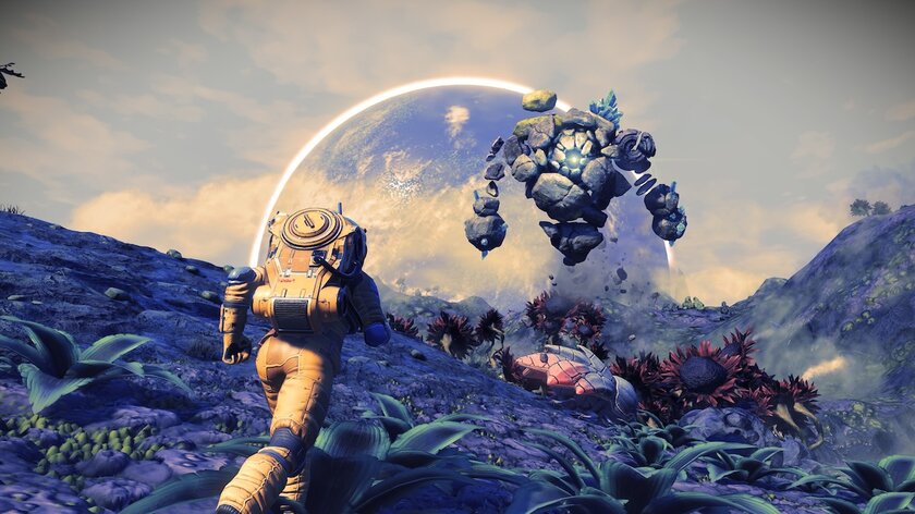No Man's Sky получила крупный апдейт с археологией: можно создать свой музей динозавров