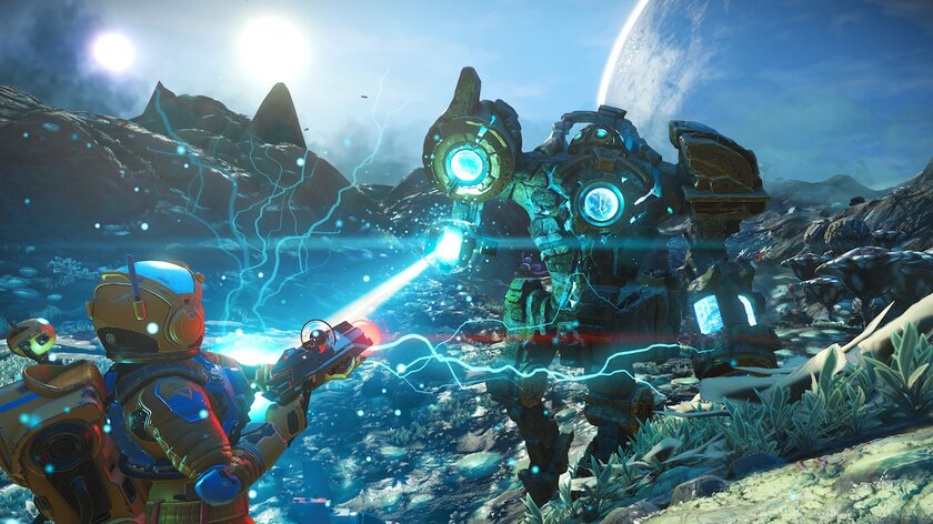 No Man's Sky получила крупный апдейт с археологией: можно создать свой музей динозавров