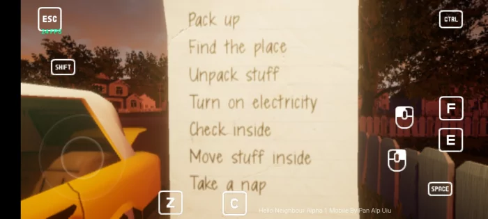 Hello Neighbor Reborn android 1.4.4. Скриншот 1