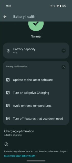 Pixel 9a первым получит функцию сохранения здоровья аккумулятора: вот как она работает