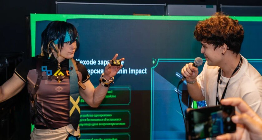 Интересный квест и яркий косплей: что показали на презентации UGREEN x Genshin Impact
