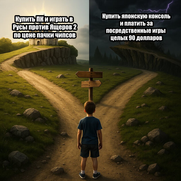 Самый простой выбор в жизни любого геймера