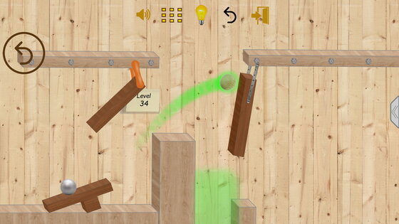Bouncy Puzzles — Головоломки с физикой. Скриншот 1