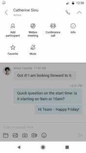 Cisco Jabber 15.1.1.310240. Скриншот 4