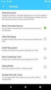 Cisco Secure Client 5.1.9.115. Скриншот 3