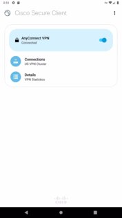 Cisco Secure Client 5.1.9.115. Скриншот 5