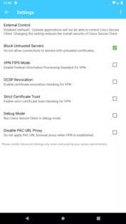 Cisco Secure Client 5.1.9.115. Скриншот 7