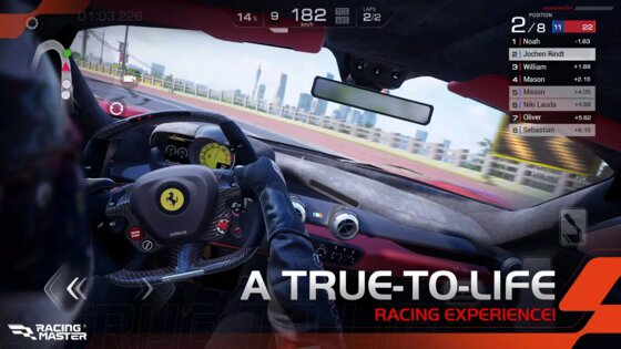 Racing Master Beta 0.14.3. Скриншот 1