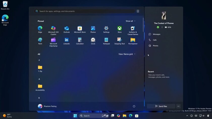 Меню «Пуск» в Windows 11 получило крупное обновление: вот как оно теперь выглядит