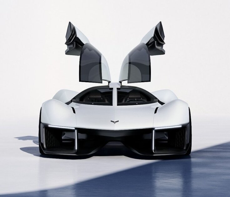 GM представила концепт Corvette будущего: с двухцветным кузовом и странным салоном