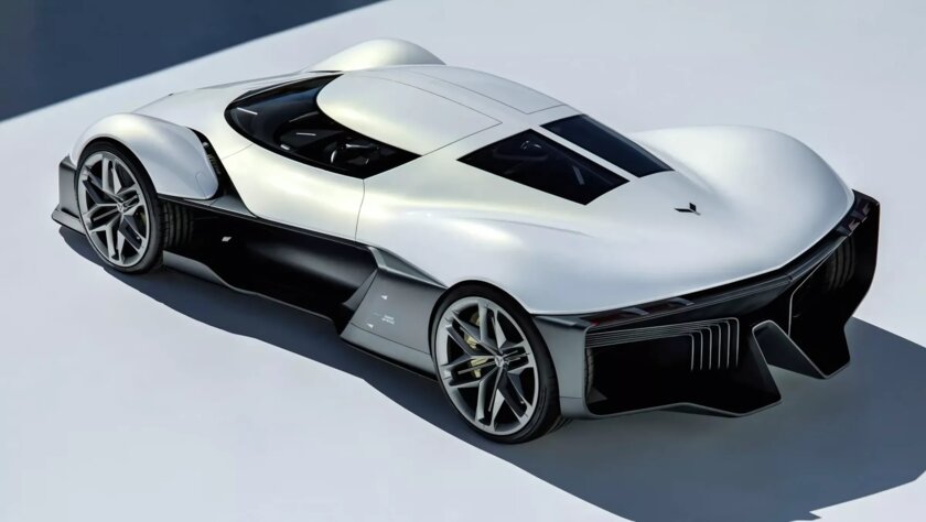 GM представила концепт Corvette будущего: с двухцветным кузовом и странным салоном