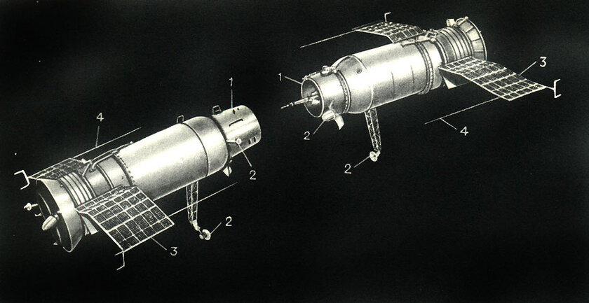 Как СССР обогнал США и зачем в космосе нужен был пулемёт: история «Салюта-1»