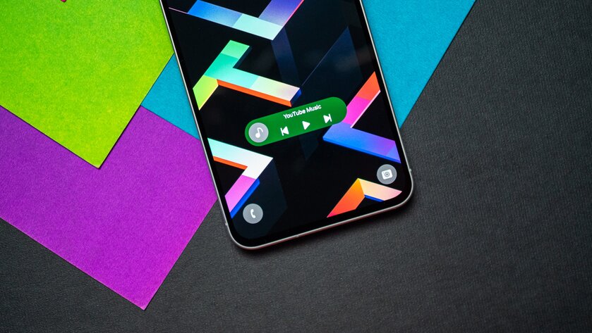 Обзор прошивки One UI 7 от Samsung — это просто новая эра в ПО для смартфонов и планшетов — Виджет Now Bar обеспечивает контекстную информацию. 1