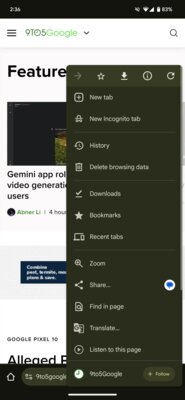 Google перевернул Chrome с ног на голову — адресная строка на Android теперь внизу
